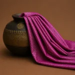 Brocade Fabric - Bright Magenta Pink