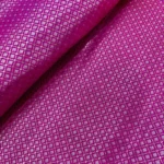 Brocade Fabric - Bright Magenta Pink - Image 2