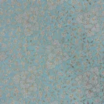 Brocade Fabric - Pastel blue - Image 2