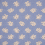 Floral Print Georgette fabric - Cool Grey - Image 2