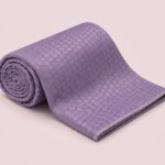 Jacquard Weave Banarasi fabric - Pastel Violet - Image 2