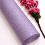 Jacquard Weave Banarasi fabric - Pastel Violet