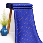 Pure Banarasi Brocade Fabric - Royal Blue