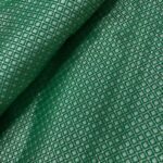 Banarasi Brocade Fabric - Rich Emerald Green - Image 2
