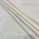 Hakoba Cotton Fabric - Dark Cream