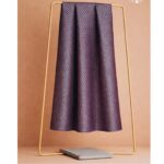 Banarasi Brocade Fabric - Dark Plum Purple