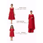 Hakoba Cotton Fabric - Rich Cherry Red - Image 3