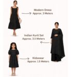 Hakoba Cotton Fabric - Classic Black - Image 2