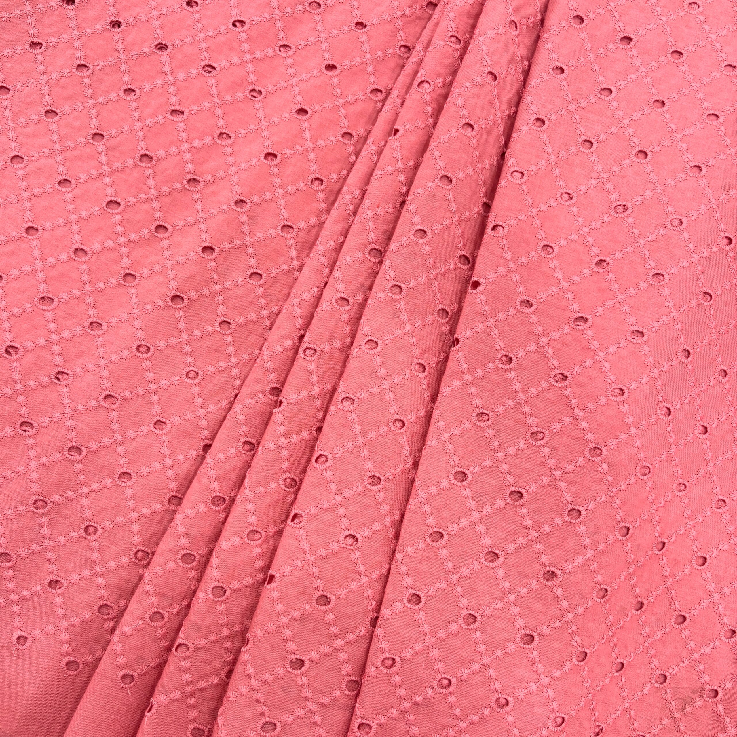 IMG_20260403_161315.jpg Hakoba Cotton Fabric - Rosewood Pink - Image 1