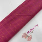 Jasmine Silk Fabric - Mulberry - Image 2
