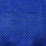 Pure Banarasi Brocade Fabric - Royal Blue - Image 2