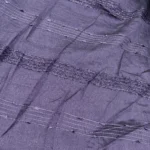 Vichitra Silk Fur Pattern Fabric - Purple - Image 4