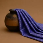 Brocade Fabric - Phthalo Blue