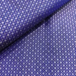 Brocade Fabric - Phthalo Blue - Image 2