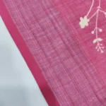 Linen Digital Print Fabric - Magenta Pink - Image 4