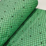 Dupion Fabric - Cool Green - Image 2