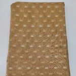 Tissue Banarasi Fabric - Camel - Image 2