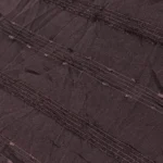 Vichitra Silk Fur Pattern Fabric -  Rosewood Brown - Image 4