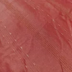 Vichitra Silk Fur Pattern Fabric - Rust Orange - Image 4