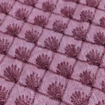 Zari Work Raw Silk Fabric - Kobi Pink - Image 3
