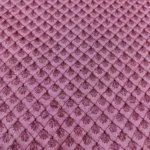 Zari Work Raw Silk Fabric - Kobi Pink - Image 4