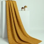 Zari Work Raw Silk Fabric - Neon Yellow