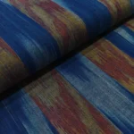 Ikat Weave Cotton Fabric - Multicolor - Image 2