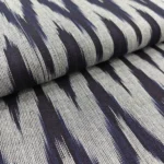Ikat Weave Cotton Fabric - Multicolor - Image 2