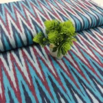 Ikat Weave Cotton Fabric - Multicolor