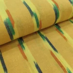 Ikat Weave Cotton Fabric - Multicolor - Image 2