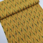 Ikat Weave Cotton Fabric - Multicolor - Image 3
