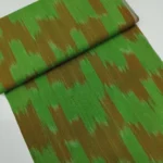 Ikat Weave Cotton Fabric - Multicolor - Image 3