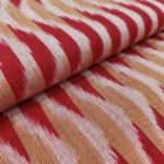 Ikat Weave Cotton Fabric - Multicolor - Image 2