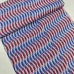 Ikat Weave Cotton Fabric - Multicolor - Image 3
