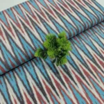 Ikat Weave Cotton Fabric - Multicolor