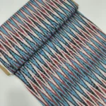 Ikat Weave Cotton Fabric - Multicolor - Image 3