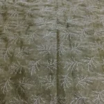 Organza with Silver Zari Embroidery – Pastel Green - Image 5
