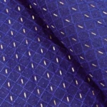 Silk Fabric - Dark Royal Blue - Image 3