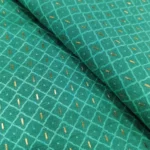 Silk Fabric - Light Aqua Green - Image 3