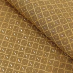 Silk Fabric - Mustard Yellow - Image 3
