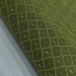 Silk Fabric - Olive Green - Image 4